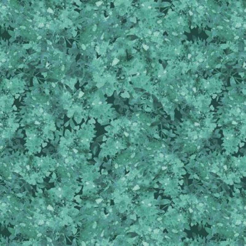 Fabric - Wilmington Teal Mirage 108in Wide Back 8300-474