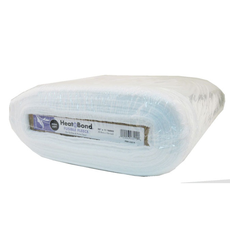 Notions - Heat N Bond 3519 Fusible Fleece - High Loft HB3519 - 20in by the yard