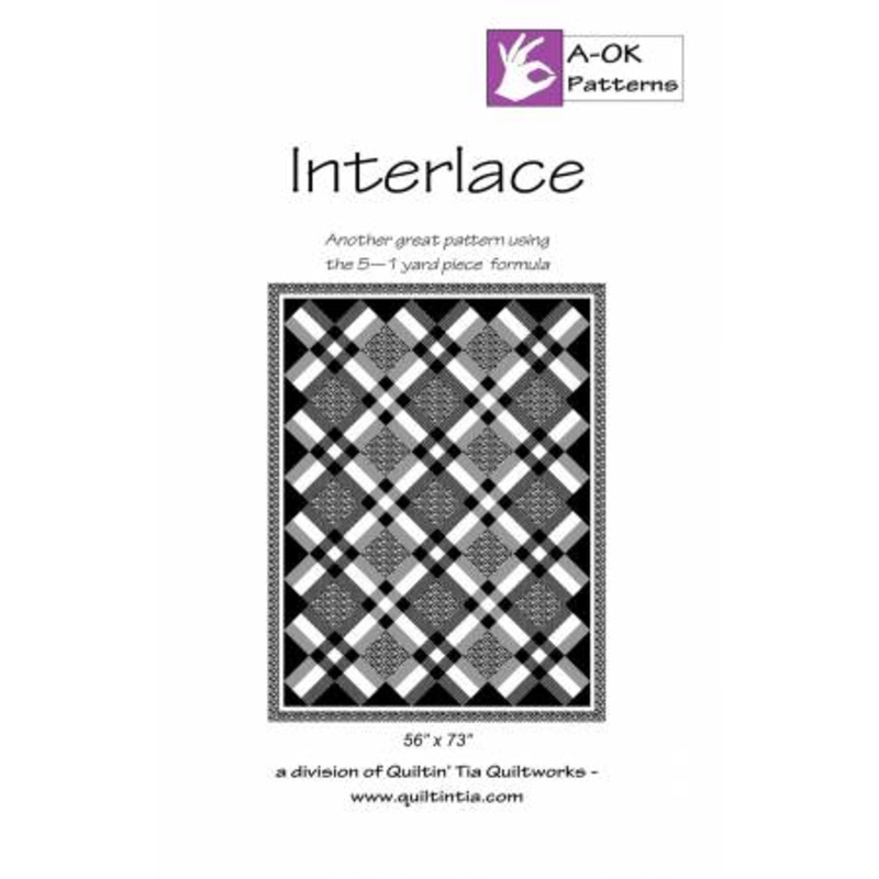 Pattern - Interlace 5-Yard Quilt - WAOK027