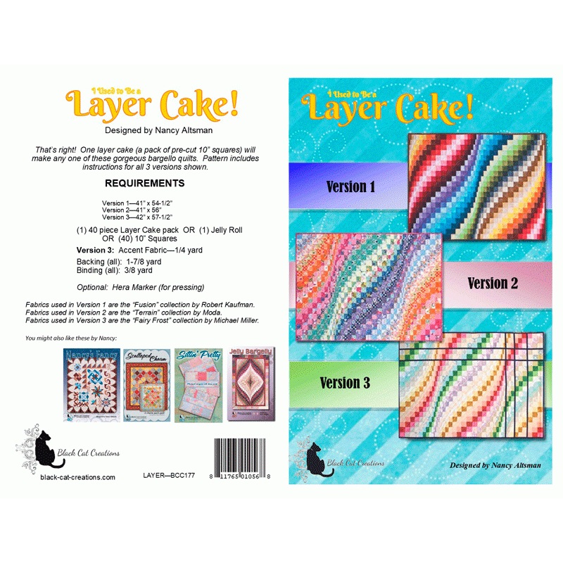Pattern Black Cat Creations - I Used To Be A Layer Cake Bargello - BCC177 DIGITAL DOWNLOAD