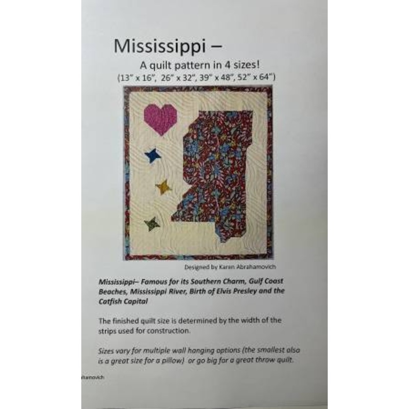 Pattern - Mississippi Quilt - KA-024