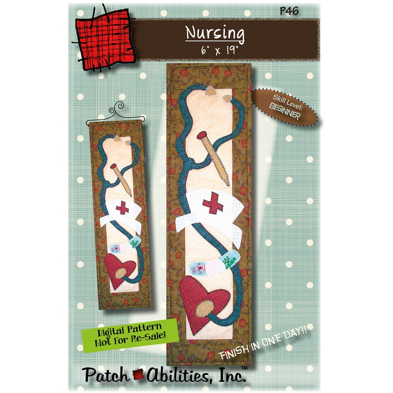 Pattern Patch-Abilities Nursing P46 - DIGITAL DOWNLOAD