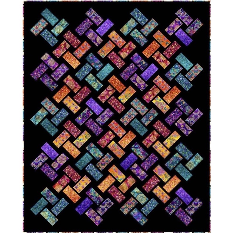 Pattern Pine Tree Country Quilts - Eclectica Set Spinning PT1982 - DIGITAL DOWNLOAD