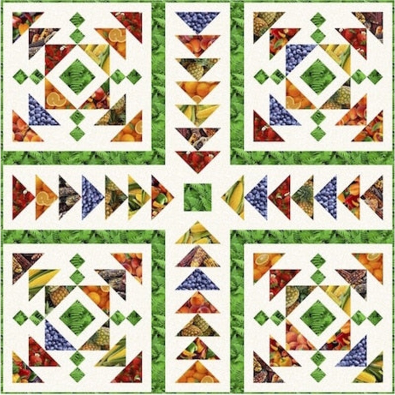 Pattern Pine Tree Country Quilts - Farm to Table Topper PT1747 - DIGITAL DOWNLOAD