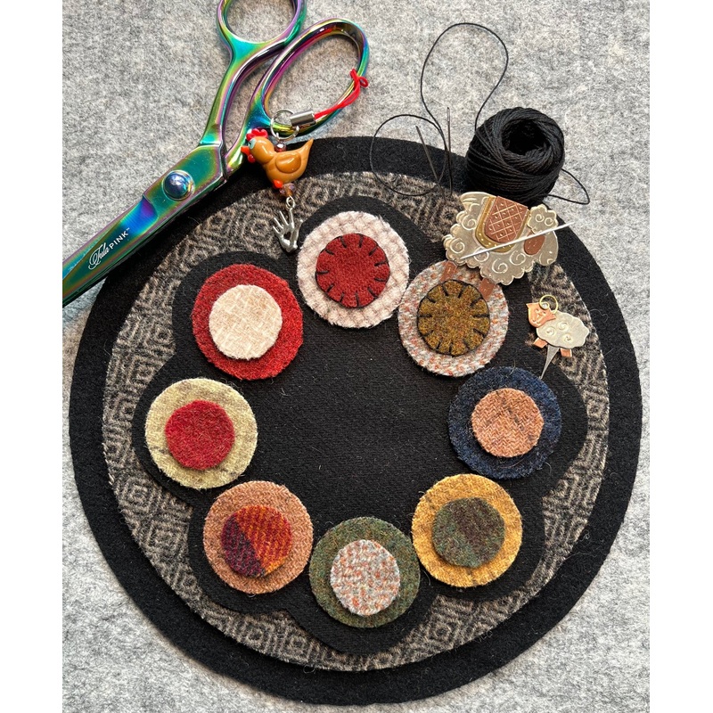 Basic Hand Wool Applique