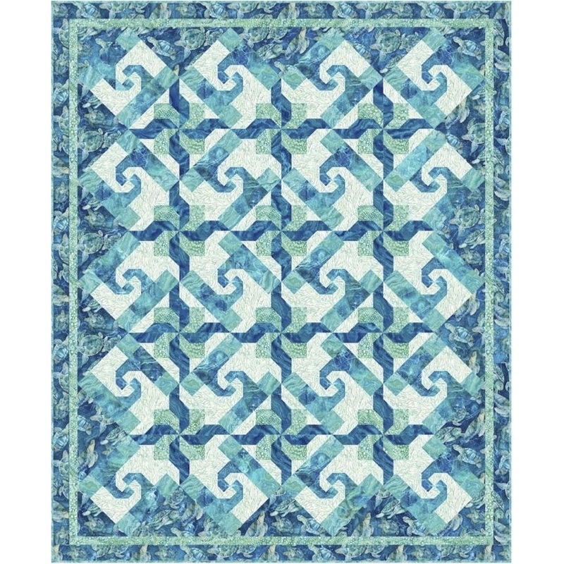 Pattern Pine Tree Country Quilts - Ocean Currents PT2937 DIGITAL DOWNLOAD