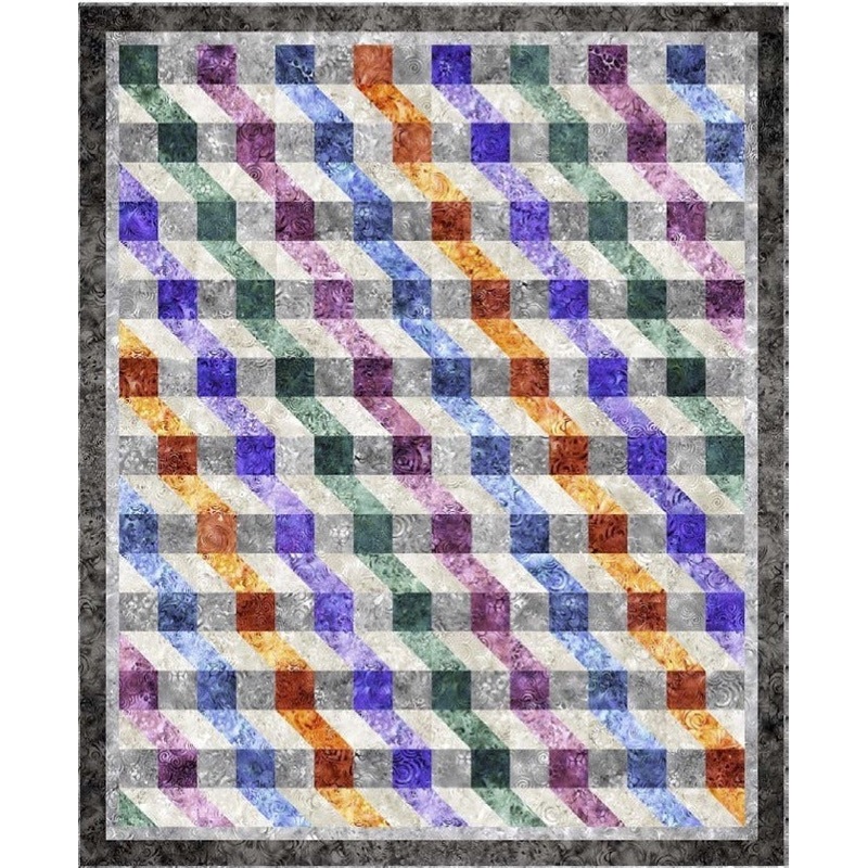 Pattern Pine Tree Country Quilts - Ombre Ripple PT1862 DIGITAL DOWNLOAD