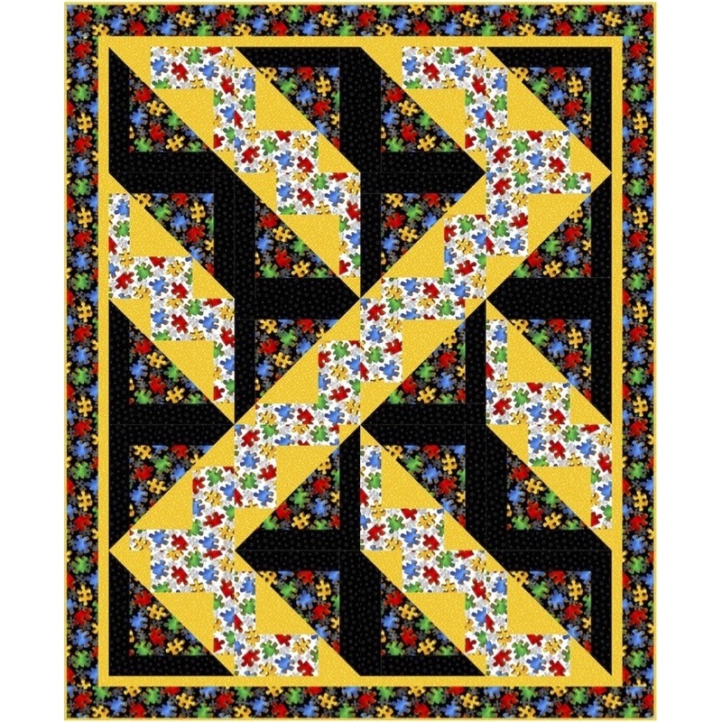 Pattern Pine Tree Country Quilts - One Piece at a Time PT1878 DIGITAL DOWNLOAD