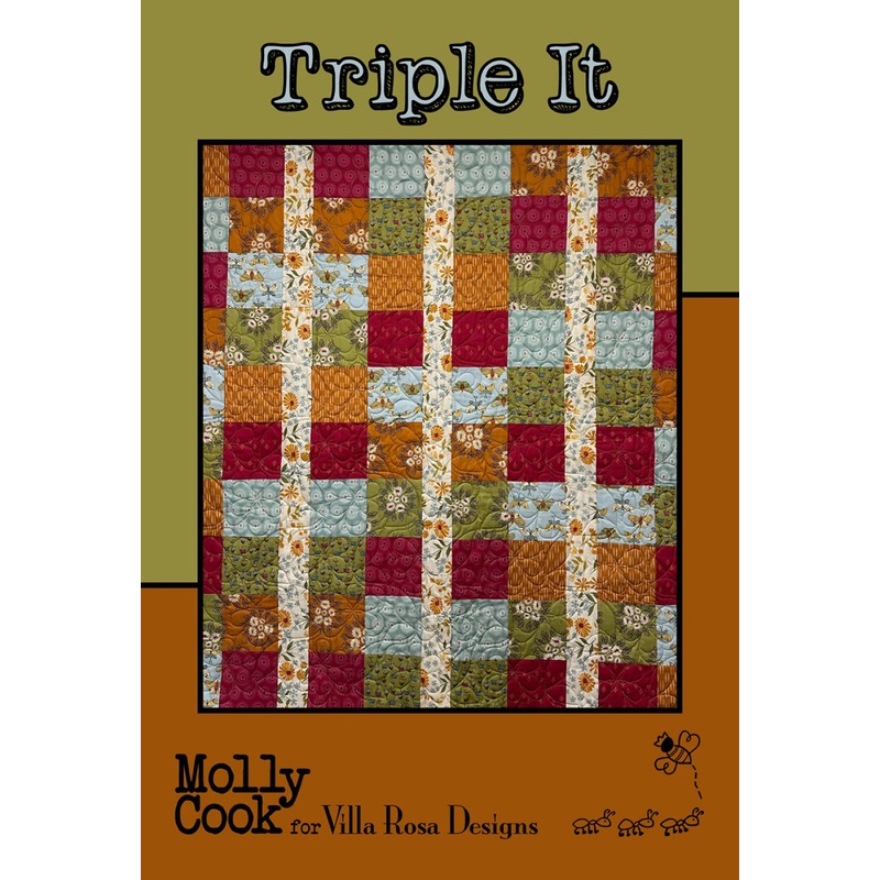 Pattern Villa Rosa Triple It Quilt VRDMC140 - DIGITAL DOWNLOAD