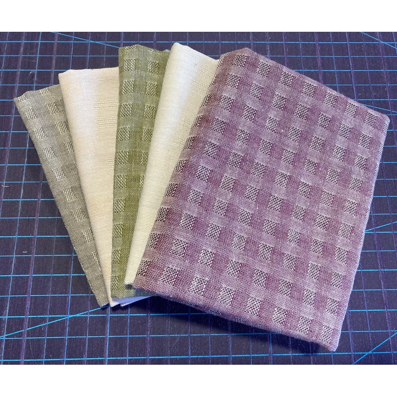 Yarn Dyes - Nikko Waffle Fat Quarter Bundle (5 pcs)