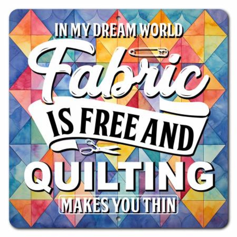 Gift - Aluminum Sign - In My Dream World...LAL-AS1203