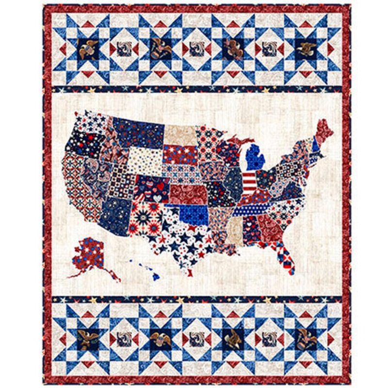 Kit QT American Tapestry Quilt