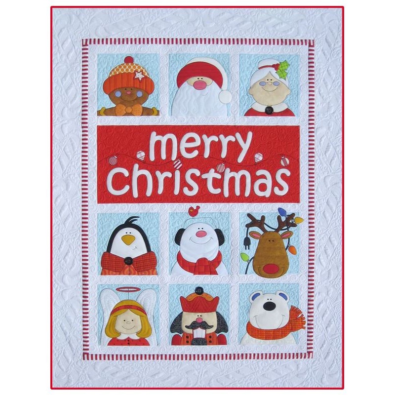 Pattern Amy Bradley Designs - Merry Christmas DIGITAL DOWNLOAD