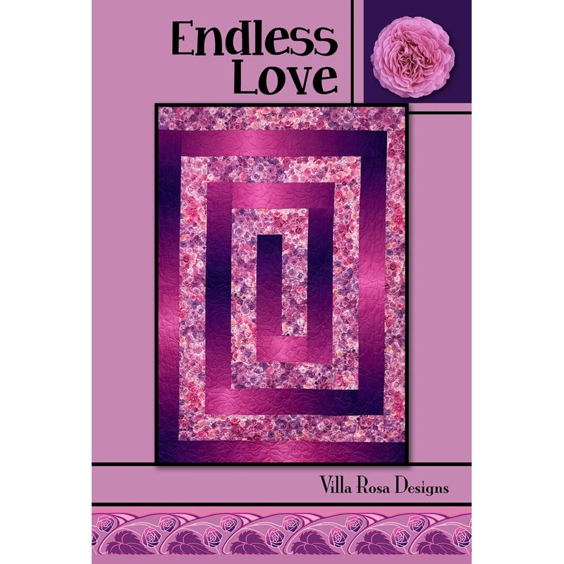 Pattern Villa Rosa Postcard Endless Love