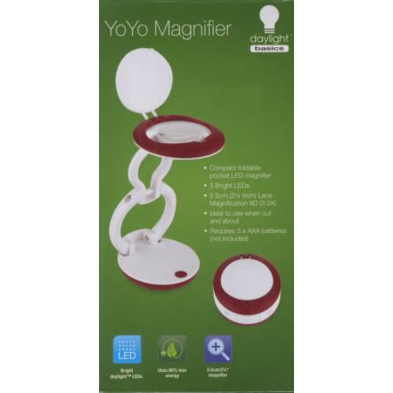 Yo Yo Magnifier/Lamp