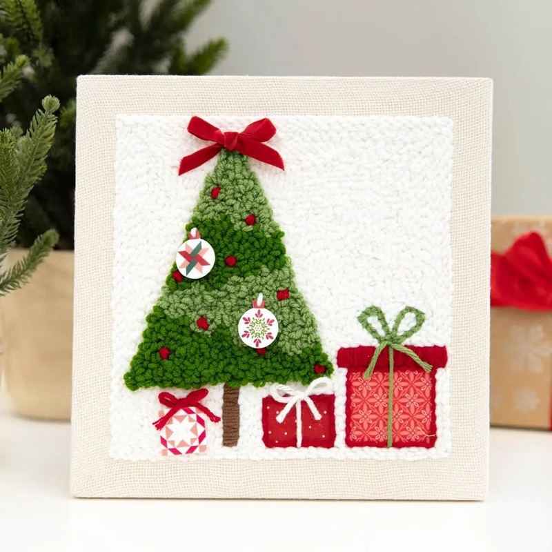 Kit Kimberbell Punch Needle Christmas Morning KPNK1004