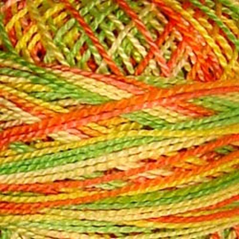 M8 - Orange, Kiwi & Papaya - 3-Strand Cotton Floss