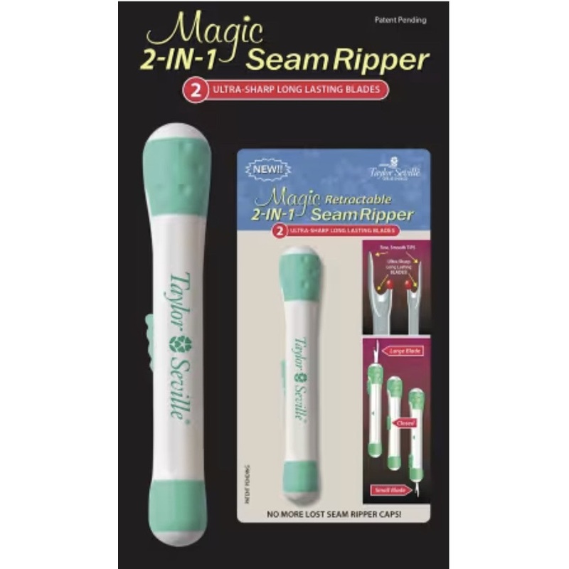 Magic Retractable 2-in-1 Seam Ripper