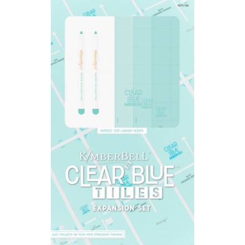 Notions Kimberbell Clear Blue Tiles Expansion Pack-  KDTL106