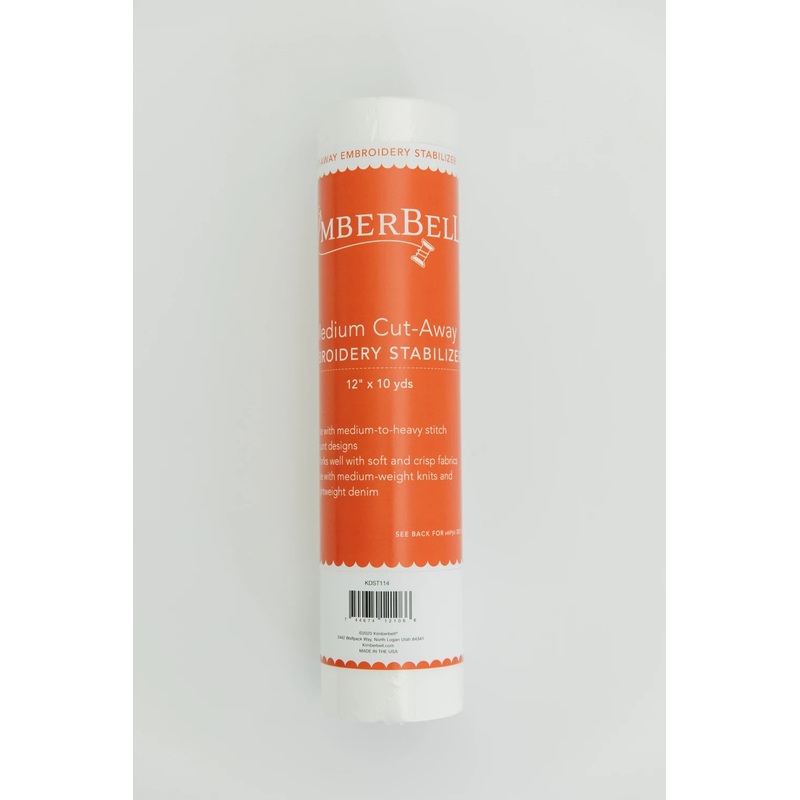 Notions Kimberbell Stabilizer - Medium Cut-away 12in x 10yd - KDST114