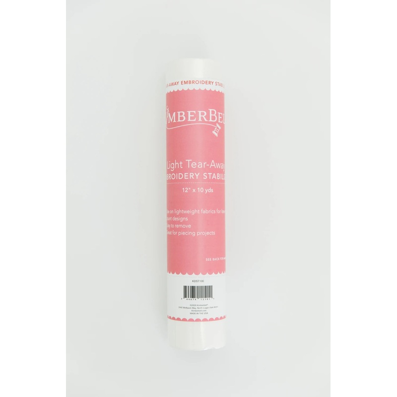 Notions - Stabilizer Kimberbell Light Tear-away 12in x 10yd - KDST100