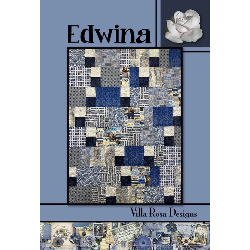 Pattern Villa Rosa - Edwina Quilt DIGITAL DOWNLOAD