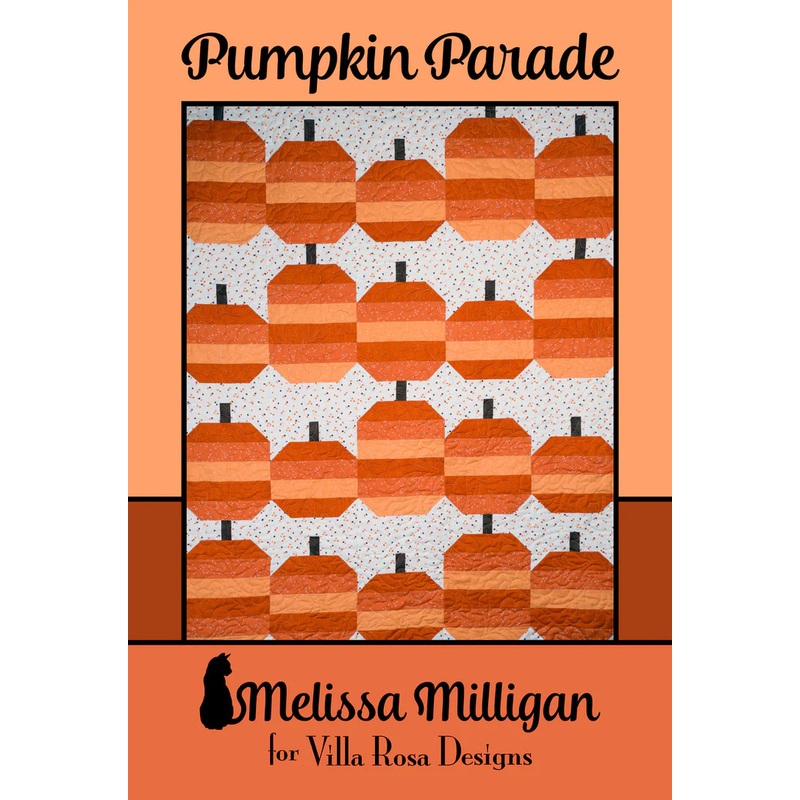 Pattern Villa Rosa - Pumpkin Parade Quilt DIGITAL DOWNLOAD