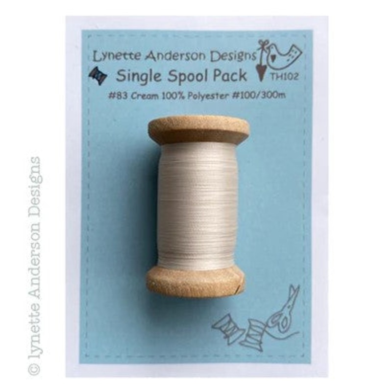 Lynette Anderson Applique Thread - Cream