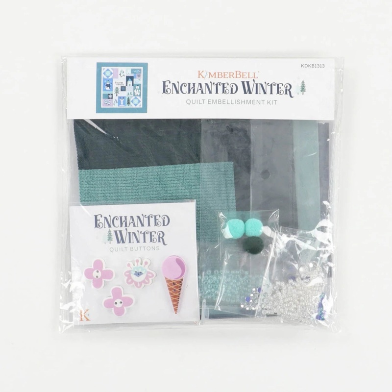 Notions Kimberbell Enchanted Winter Embellishment Kit KDKB1313