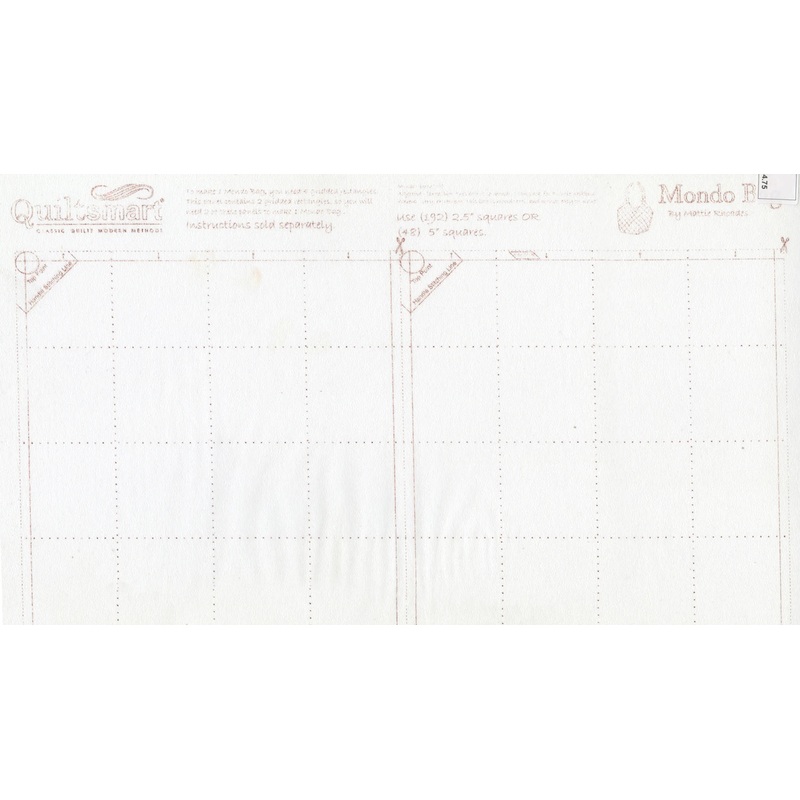 Notions - Mondo Bag Interfacing Panel  - QS65039D