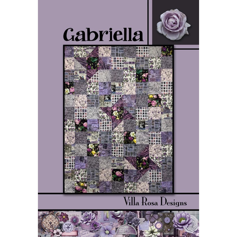 Pattern Villa Rosa - Gabriella DIGITAL DOWNLOAD