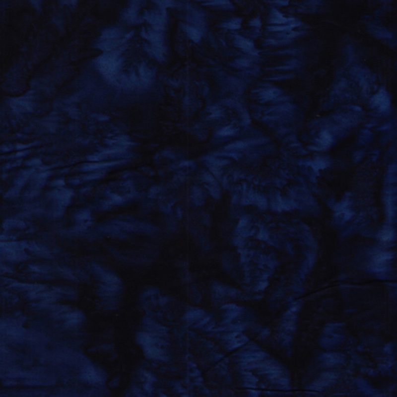 Fabric - Anthology Batik - Lava Dark Navy 100Q-1564