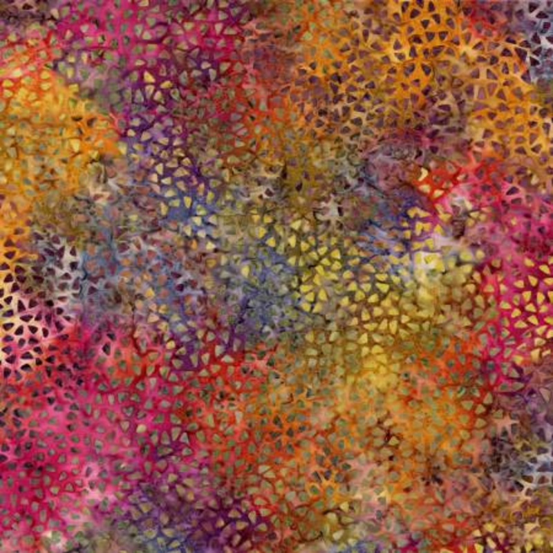 Fabric Batik Timeless Treasures B8549-CONFETTI