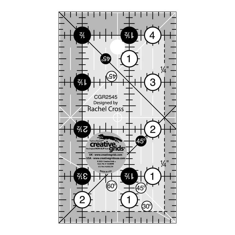Notions - Creative Grids Quilt Ruler 2-1/2in x 4-1/2in - CGR2545