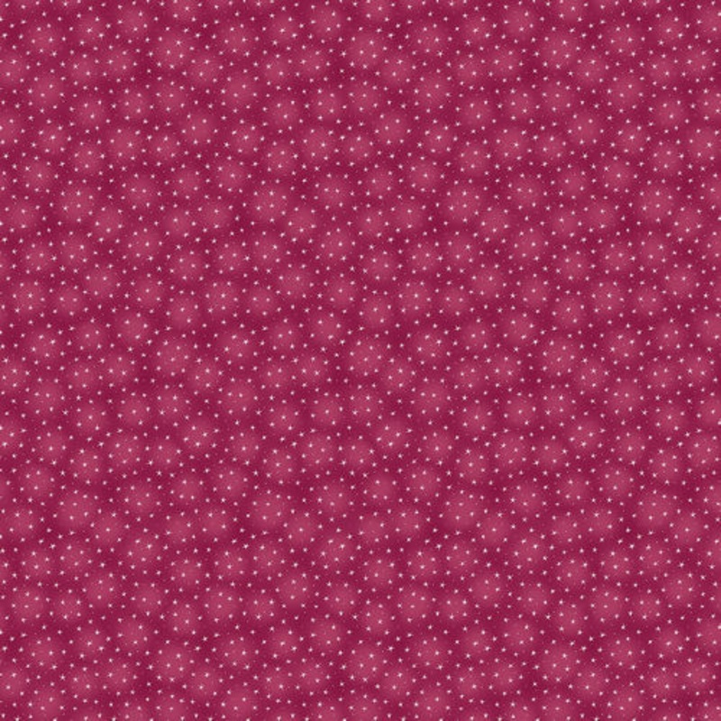 Starlet - Berry & White Basic by Blank Quilting