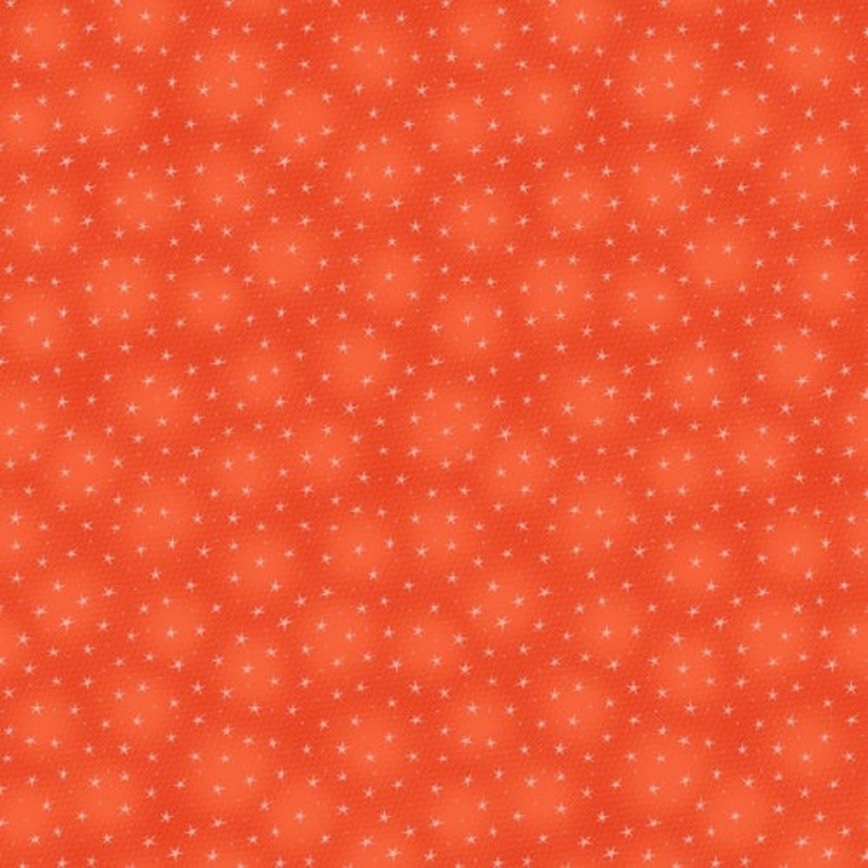 Starlet  - Papaya & White Basic by Blank Quilting