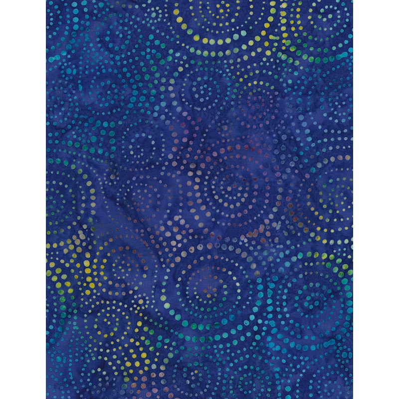 Timeless Treasures Burst Batik - Tonga Ocean