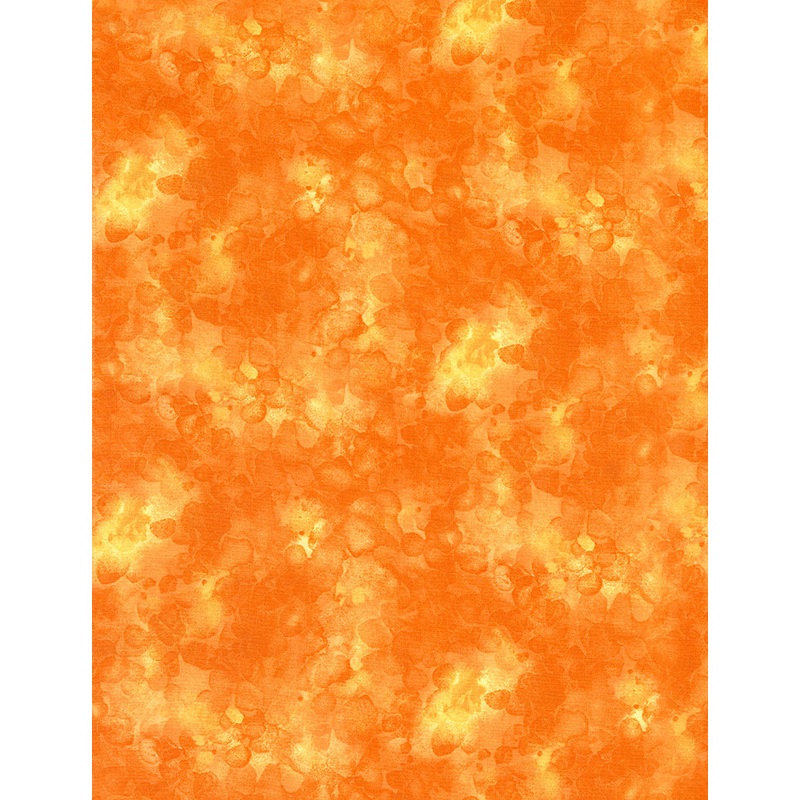 Timeless Treasures - Solid-ish Basic - Orange C6100