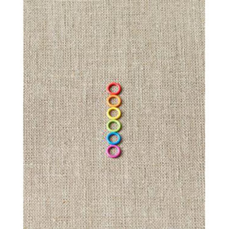 Cocoknits Small Colorful Ring Stitch Markers