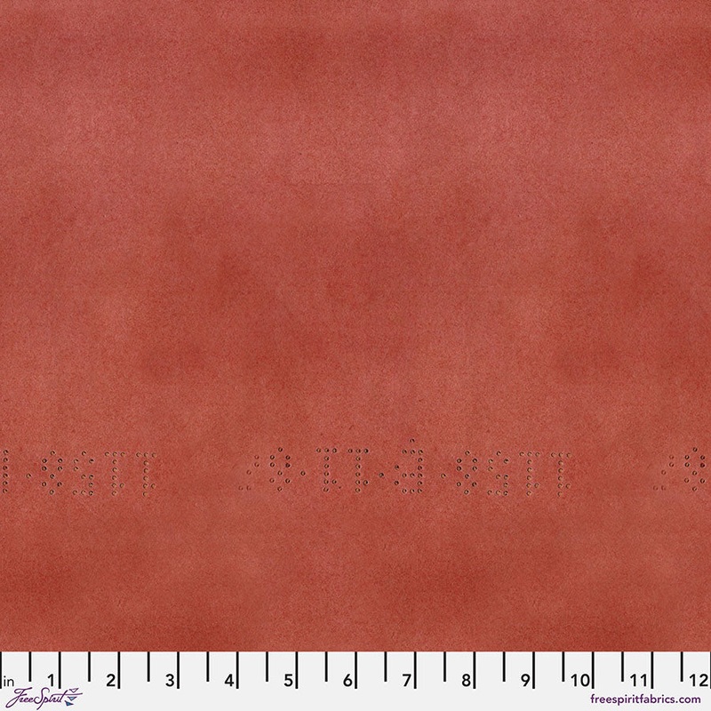 Eclectic Elements Palette: RED VINTAGE Fabric (1/2 yd.)