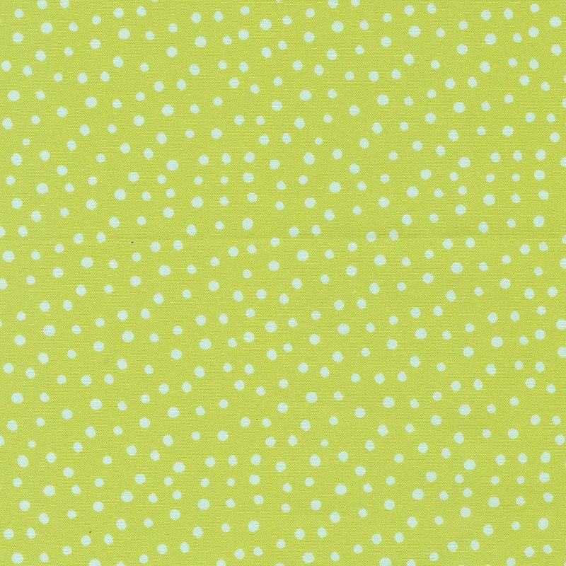 Flower Patches: LIMEADE (Dotty Dot Dots) Fabric by Amarilys Henderson (1/2 yd)