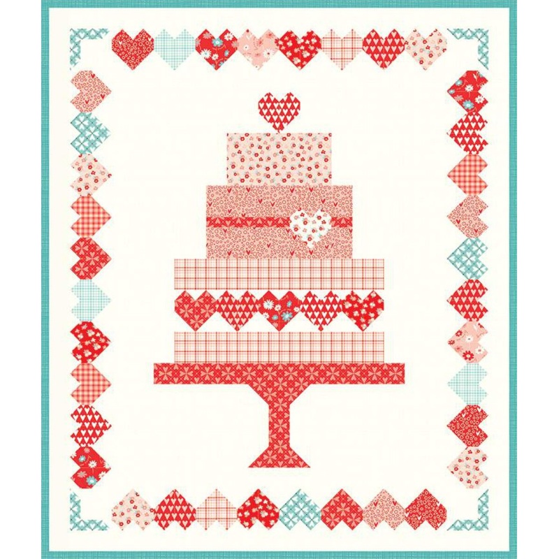 For The Love Of Cake Quilt Pattern by Sandy Gervais