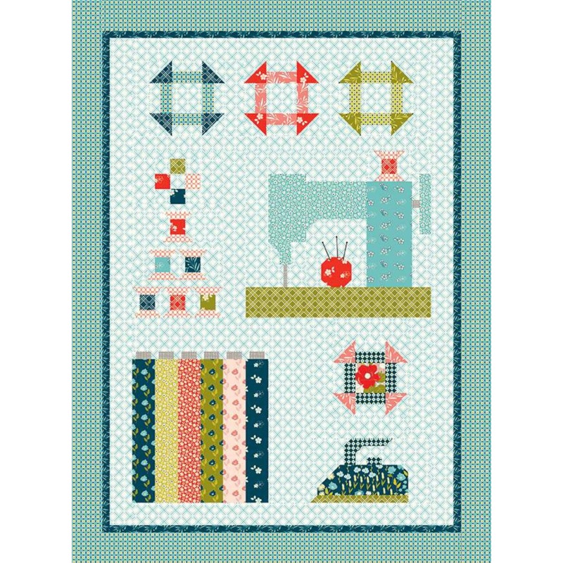 MY HAPPY PLACE Quilt Pattern by Sandy Gervais