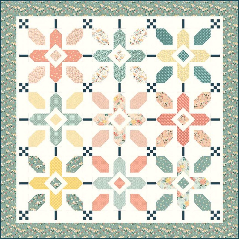 POP OF SPRING Quilt Pattern by Sandy Gervais