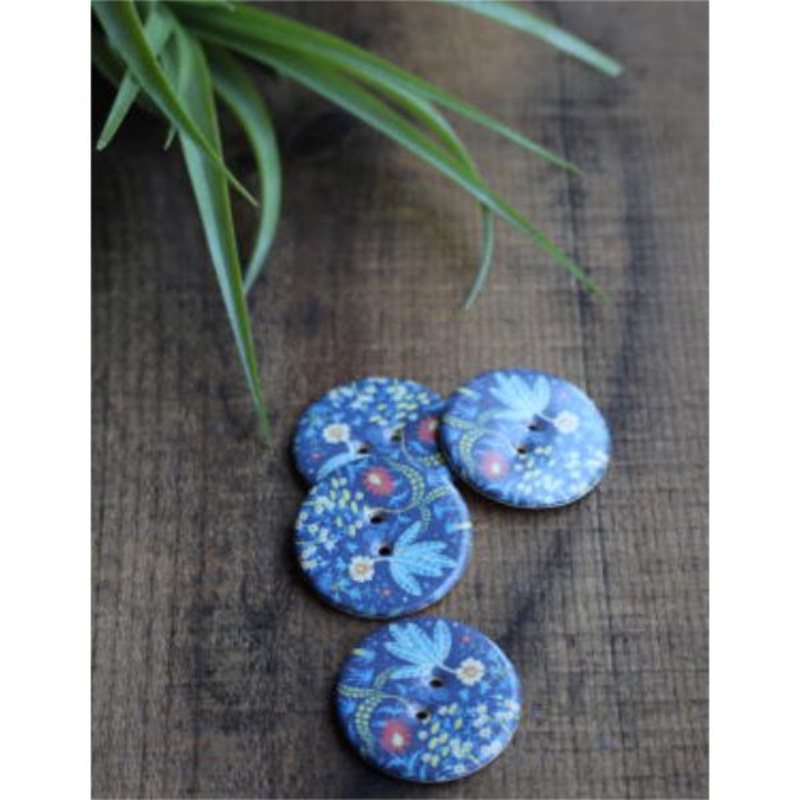 Ceramic Evening Garden Buttons