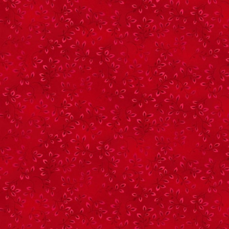Folio - True Red 7755-82 by Henry Glass 100% Cotton Quilting Fabric
