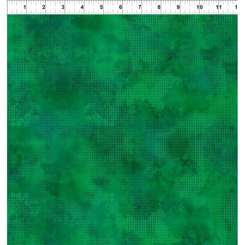 Jurassic Dit Dot Evolution Fabric - Marble Fabric - In the Beginning Fabric - 1DDE-26 Jungle Green