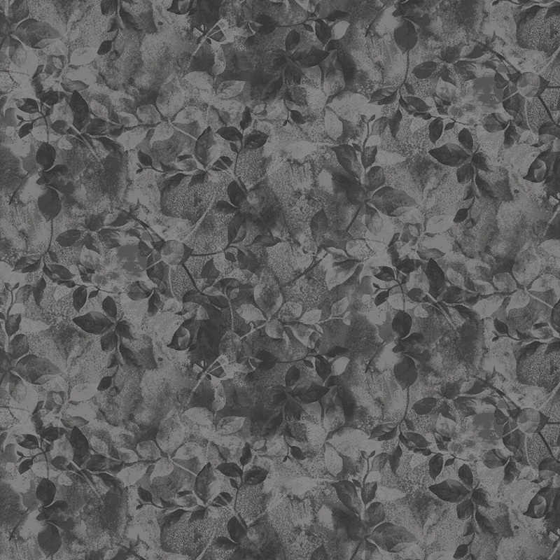 MARCUS FABRICS SHADINGS TEXTURED FOLIAGE BLACK   R21 0886 0143