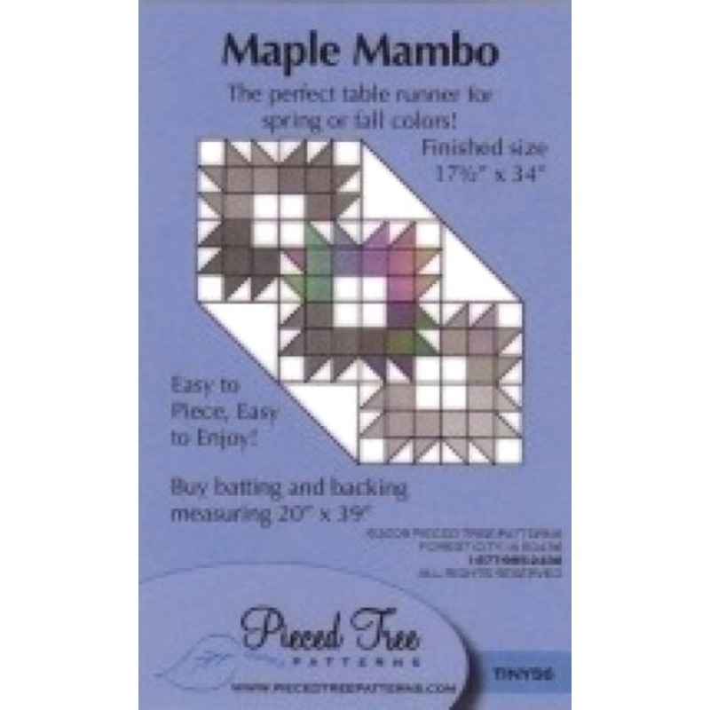 Pieced Tree Maple Mambo Pattern