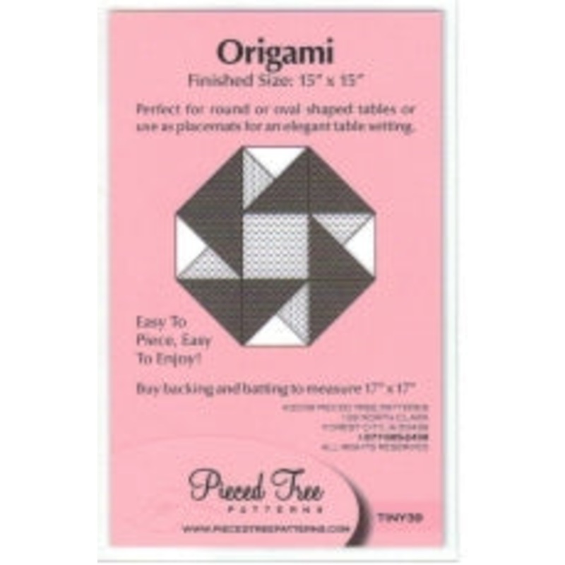Pieced Tree Origami Pattern